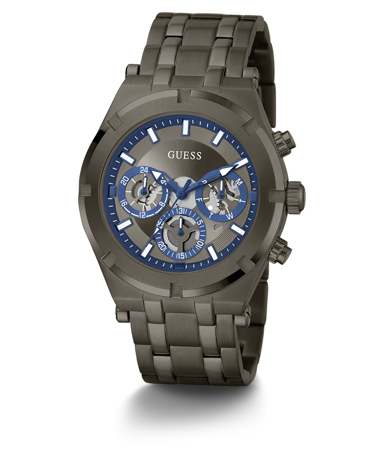Guess watch 2025 men silver