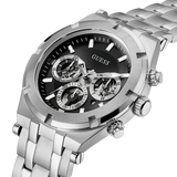 Guess - GW0260G1 - Silver-Tone Multifunction Watch