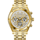 Guess - GW0261G2 - Gold-Tone Rhinestone Multifunction Watch