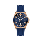 Guess • GW0969G3 • Blue Rose Gold Tone Analog Men's Watch