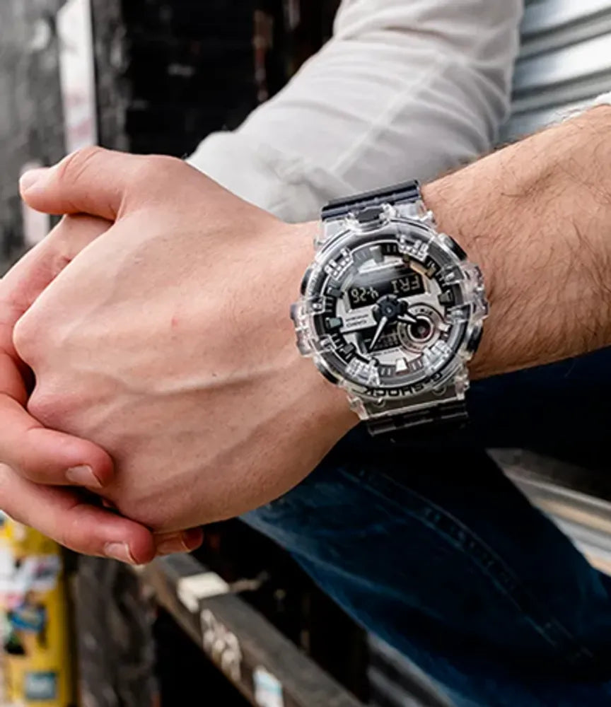 G Shock GA700SK 1A Skeleton Series Men s Watch Montres Big Time Watches