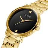 Guess - U1315G2 - Gold-Tone and Black Diamond Analog Watch