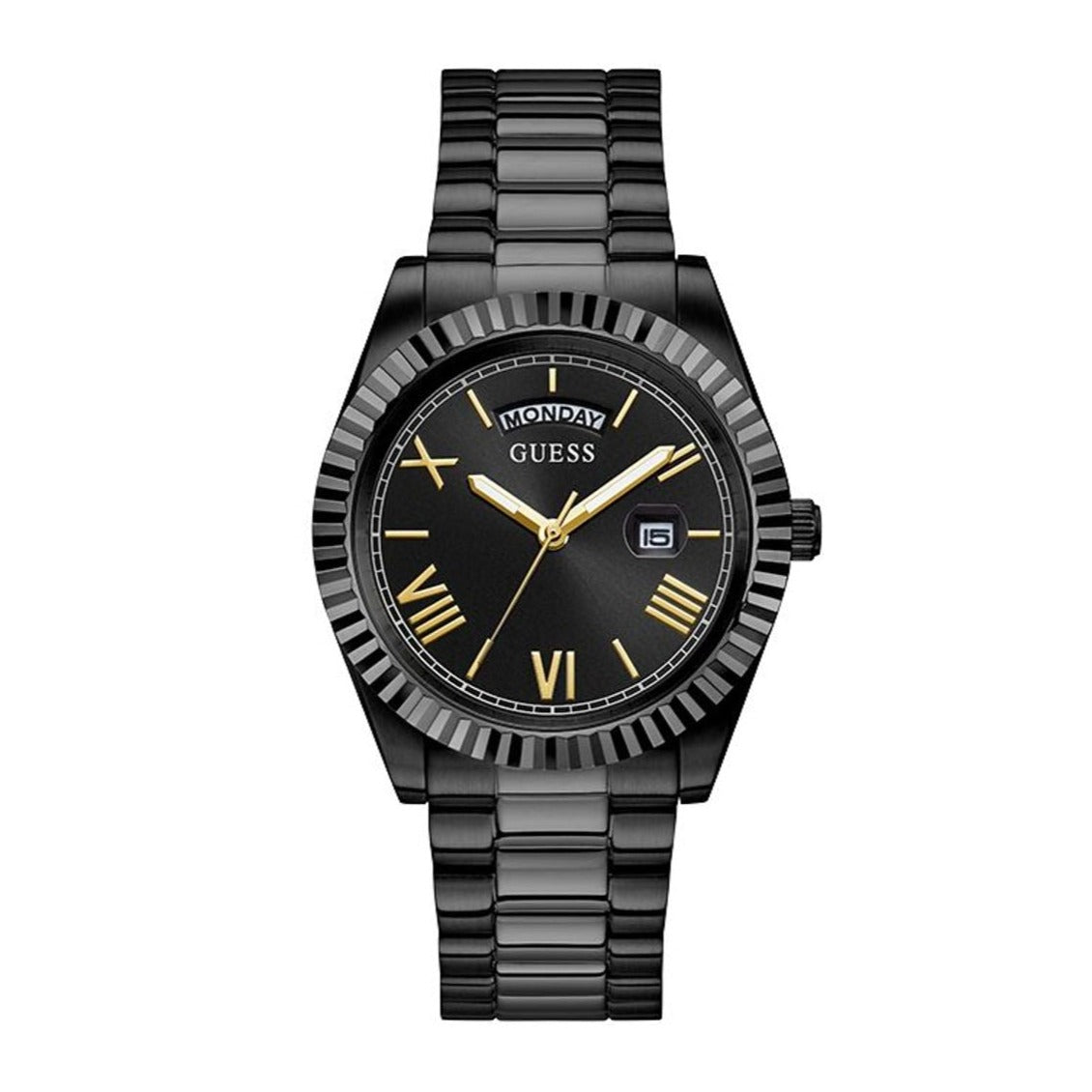 Guess GW0265G4 Connoisseur Black Analog Watch Montres Big