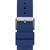 Guess- GW0203G7 - Montre pour homme avec boîtier bleu en silicone bleu