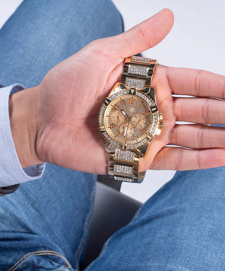 Guess U0799G2 Gold Tone Multifunction Watch
