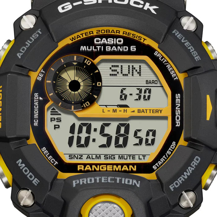 G SHOCK Yellow Accent GW 9400Y 1DR