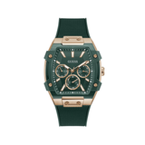 Guess • GW0956G6 • Green Rose Gold Tone Multi-function Men's Watch