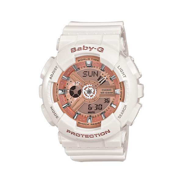 Baby G ホワイト　G-SHOCK 飛行機　WR10BAR Baby G ホワイト G-SHOCK 飛行機 WR10BAR - メルカリ