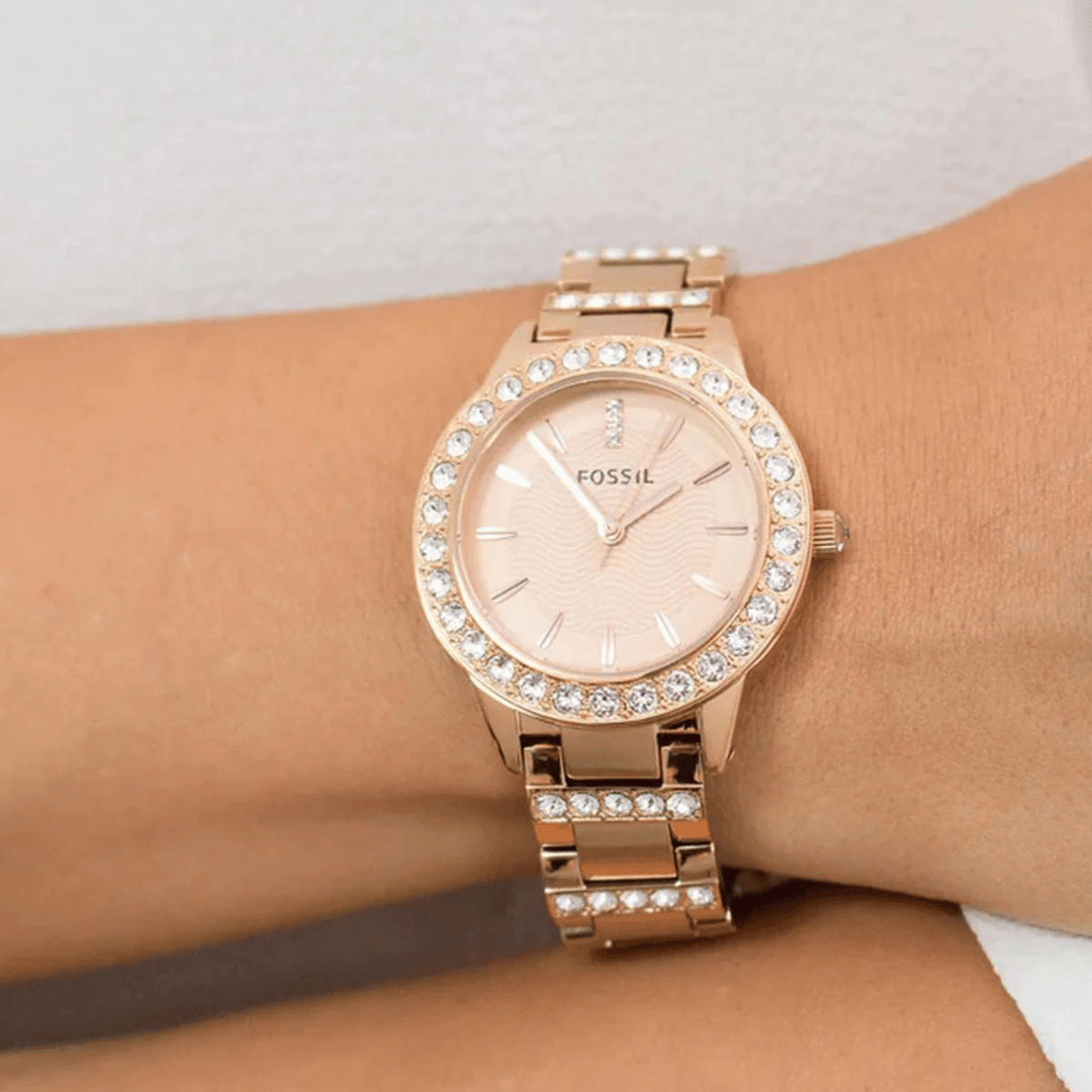 Fossil ES3020 Jesse Rose Three Hand Montres Big Time Watches