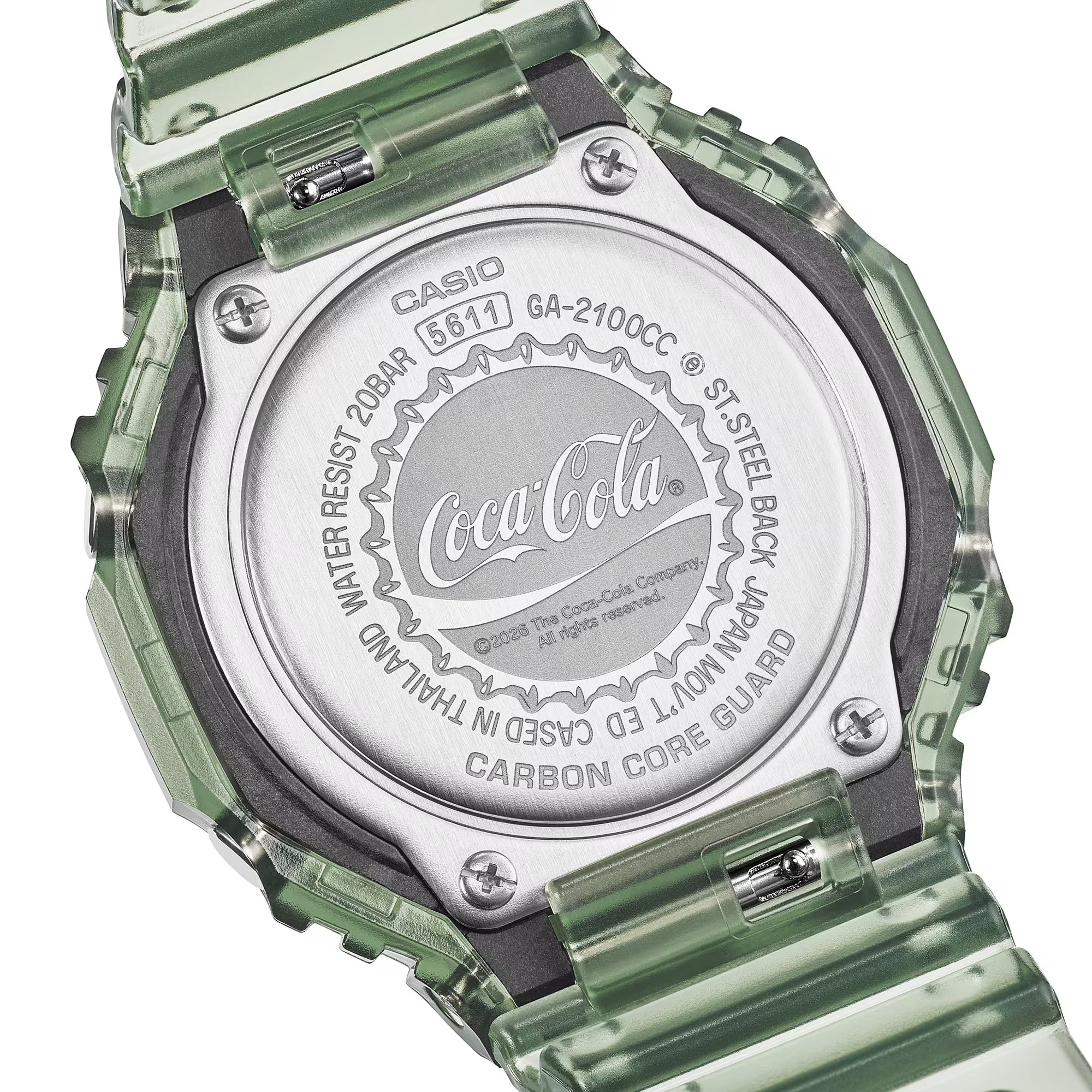 G-Shock • GA2100CC-3A • Analog-Digital Coca-Cola® Collab – Montres G-Shock • GA2100CC-3A • Analog-Digital Coca-Cola® Collab – Montres