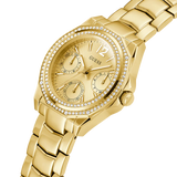 Guess • GW0685L2 • Gold Tone Multi-function Women's Watch