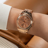 Guess • GW0685L3 • Rose Gold Tone Multi-function Women's Watch