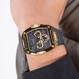 Guess • GW0786G1 • Black Gold Tone Multi-function Watch