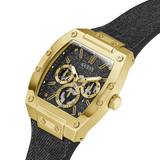 Guess • GW0786G1 • Black Gold Tone Multi-function Watch