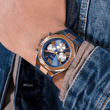 Guess • GW0791G2 • Blue Two-Tone Analog Watch