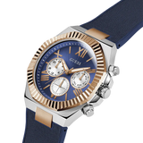 Guess • GW0791G2 • Blue Two-Tone Analog Watch