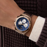 Guess • GW0791G4 • Equity Brown Coffee Multi-function Watch