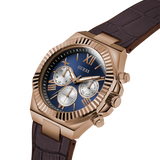 Guess • GW0791G4 • Equity Brown Coffee Multi-function Watch