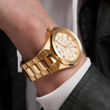 Guess • GW0798G2 • Gold Tone Multi-function Watch