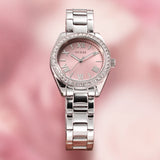 Guess • GW0841L4 • Mini Luna Silver Tone Analog Women's Watch