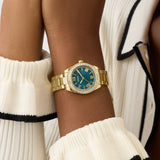 Guess • GW0841L9 • Mini Luna Gold Tone Analog Women's Watch