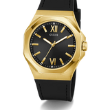 Guess • GW0850G2 • Black Gold Tone  Analog Men's Watch