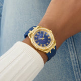 Guess • GW0872L4 • Blue Gold Tone Analog Women's Watch