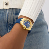 Guess • GW0872L4 • Blue Gold Tone Analog Women's Watch