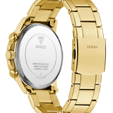 Guess • GW0900G3 • Gold Tone Multi-function Men's Watch