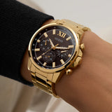 Guess • GW0900G3 • Gold Tone Multi-function Men's Watch