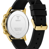 Guess • GW0913G2 • Black Gold Tone Multi-function Men's Watch
