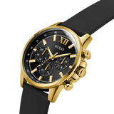 Guess • GW0913G2 • Black Gold Tone Multi-function Men's Watch