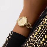 Guess • GW0929L2 • Giselle Gold Tone Analog Women's Watch