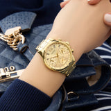 Guess • GW0933L2 • Gold Tone Multi-function Women's Watch