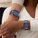 Guess • GW0956G4 • Blue Rose Gold Multi-function Men's Watch
