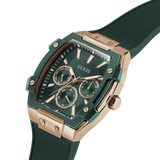 Guess • GW0956G6 • Green Rose Gold Tone Multi-function Men's Watch
