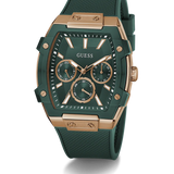 Guess • GW0956G6 • Green Rose Gold Tone Multi-function Men's Watch