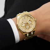 Guess • GW0960G2 • Gold Tone Multi-function Men's Watch