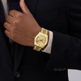 Guess • GW0977G2 • Jaden Gold Tone Multi-function Date Men's Watch