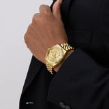 Guess • GW0977G2 • Jaden Gold Tone Multi-function Date Men's Watch