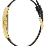 Guess • GW1003G3 • Black Gold Tone Analog Men's Watch