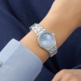 Guess • GW1010L1 • Silver Tone Multi-function Women's Watch with Swarovski ReCreated™ crystals