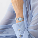 Guess • GW1010L1 • Silver Tone Multi-function Women's Watch with Swarovski ReCreated™ crystals
