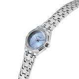 Guess • GW1010L1 • Silver Tone Multi-function Women's Watch with Swarovski ReCreated™ crystals