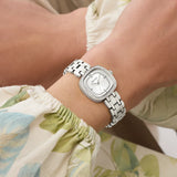 Guess • GW1018L1 • Hazel Silver Tone Analog Women's Watch