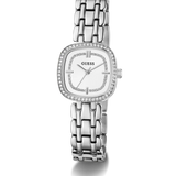 Guess • GW1018L1 • Hazel Silver Tone Analog Women's Watch