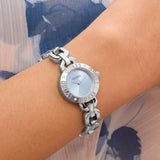Guess • GW1019L1 • Siren Silver Tone Analog Women's Watch