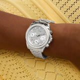 Guess • GW1037L1 • Victoria Silver Tone Analog Women's Watch
