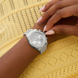 Guess • GW1037L1 • Victoria Silver Tone Analog Women's Watch