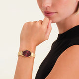 Rosefield • OVGSG-OV15 • Oval Burgundy
